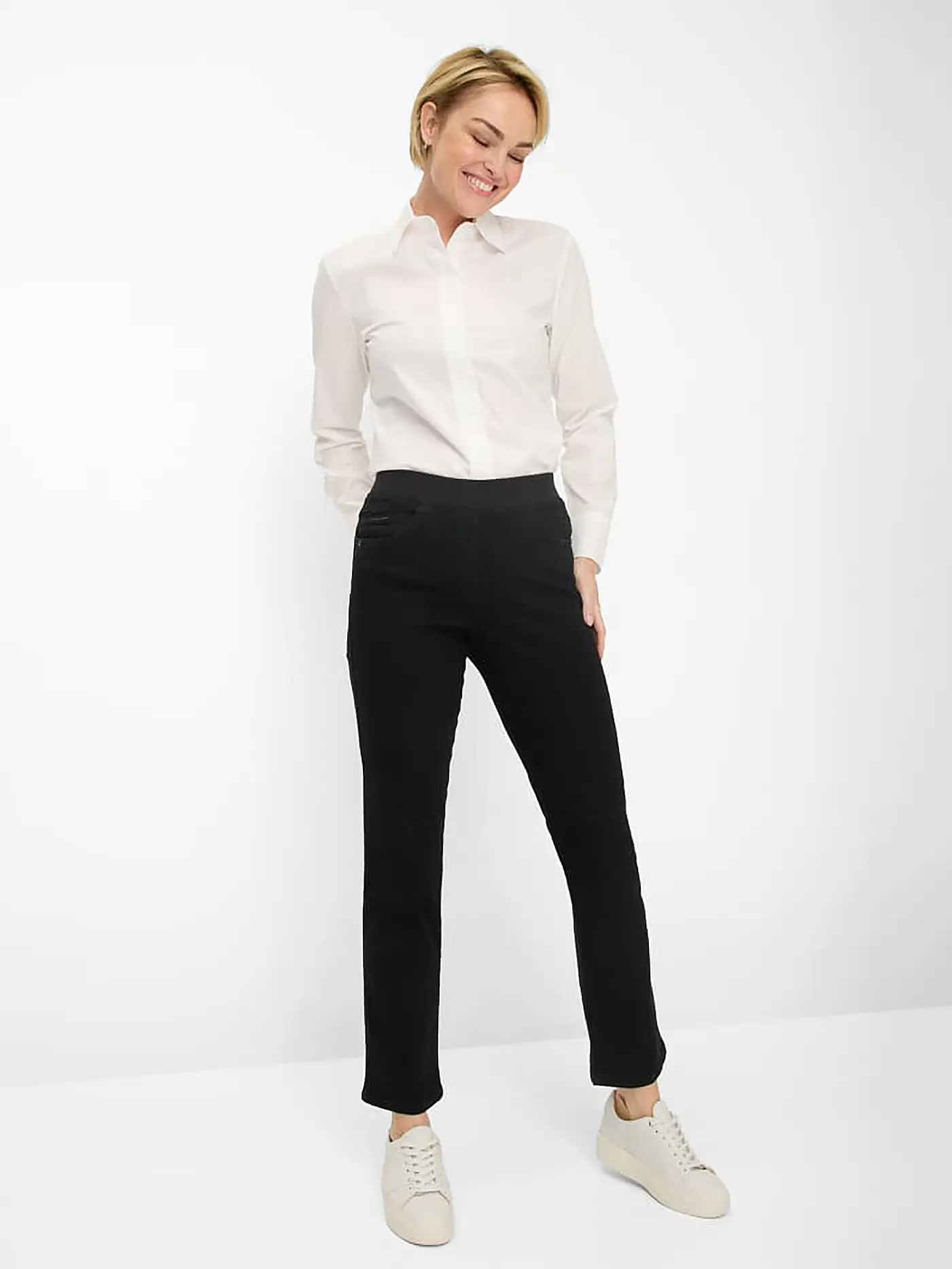 RAPHAELA BY BRAX | Chino PAMINA | schwarz